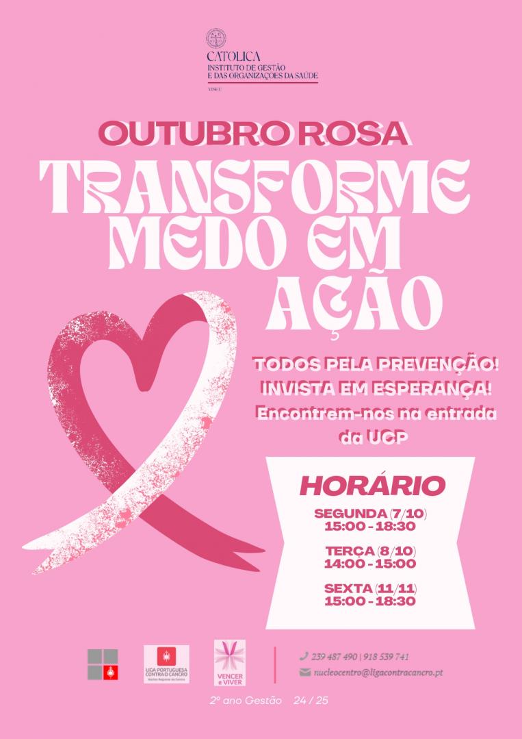 Outubro Rosa - Donativos